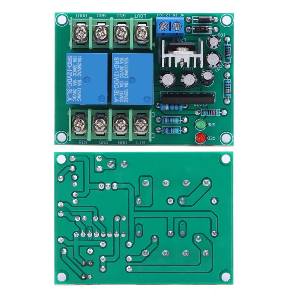 Dual Channel Speaker Protection Circuit Board 10A Power Amplifier Boards Audio Amplifier Systems