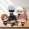 7-9 см Аниме Фигурка Jujutsu Kaisen Итадори Юдзи Годзё Сатору Фусигуро Мэгуми Кугисаки Кавайная Игрушка Украшение для Машины ПВХ Модель Подарок