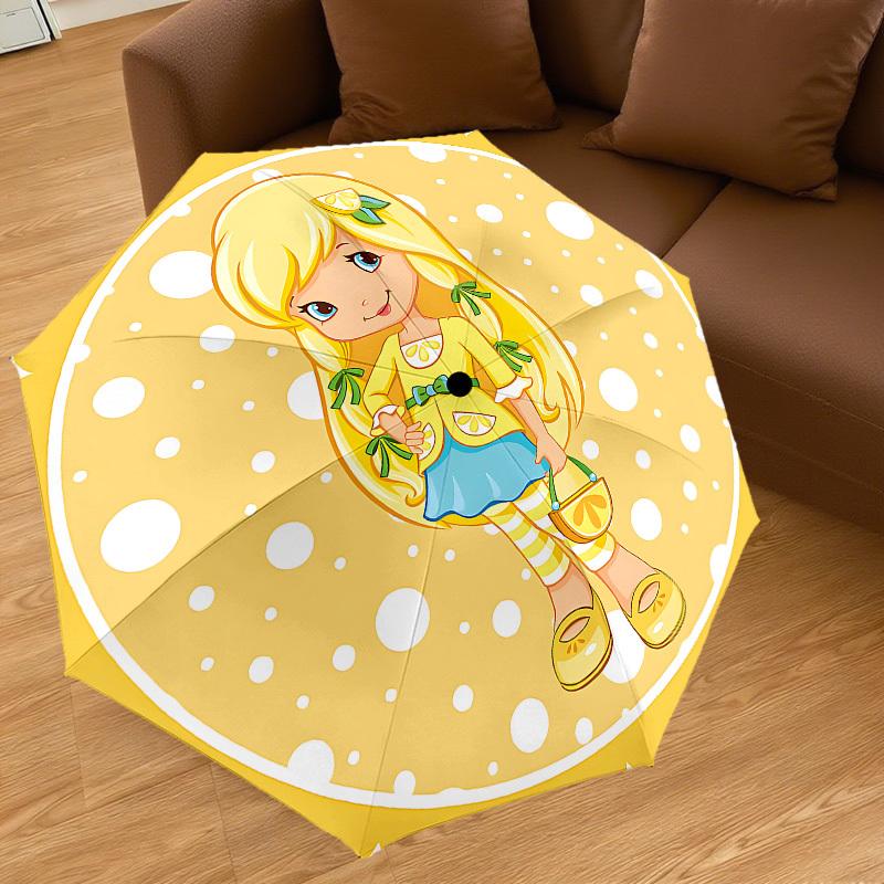 1PC Lemonade Dress Umbrella-8-Rib Reinforced, Automatic Open, Lightweight & Durable, Cute Fashion Accessory for Outdoor-P20
