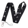 Sun and Moon Card Holder Stars Lanyard Badge Holder Phone Neck Strap ID Card Holder Hanging Rope