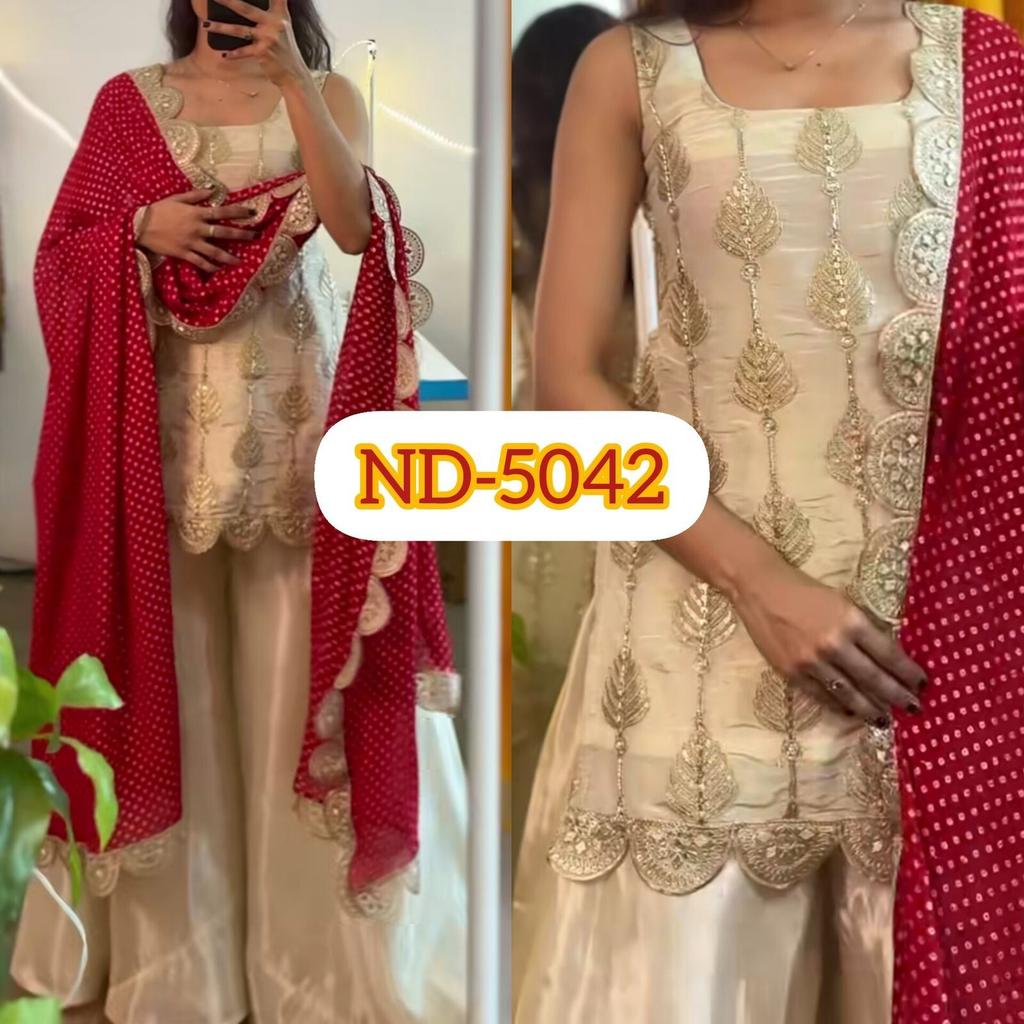 Индийский Дизайнерский Пакистанский Костюм Палаццо Женский Свадебный Наряд Этнический Сальвар Камиз ECE-2015