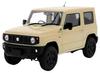 Car NEXT Series Suzuki Jimny JB64 Ivory Plastic Model 1/24 No.22 (XL/Chiffon Metallic)