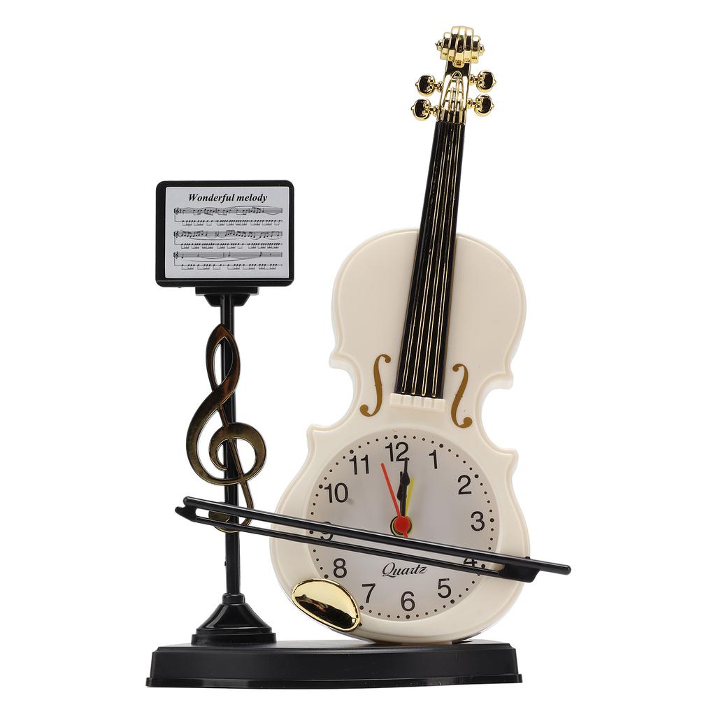 Скрипка-будильник, уникальный внешний вид, инновационный будильник для дома, гостиной, настольного украшения