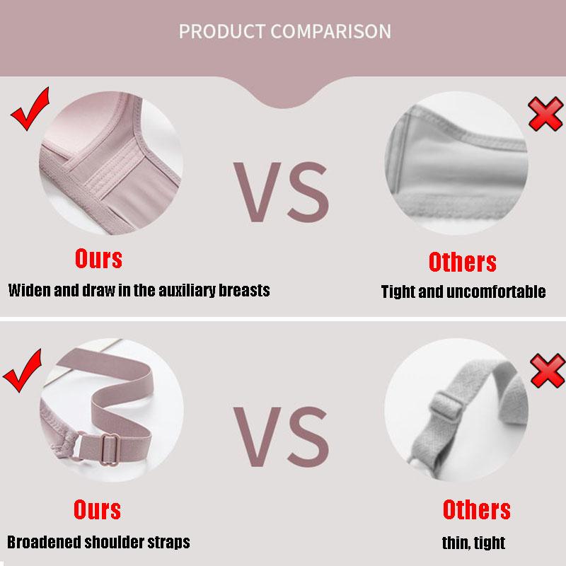 Сексуальный бюстгальтер больших размеров с застежкой спереди, влагопоглощающий дышащий регулируемый бюстгальтер пуш-ап без стального кольца, удобный бюстгальтер