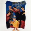 Band B Backstreet B Boys Throw Flannel Throw Blanket Suitable for Sofa Living Room Bedroom