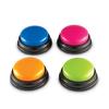 Recording Sound Button Small Size Easy Carry Voice for Kids Interactive Toy Answering Buttons Orange+Pink+Blue+Green Noise Maker