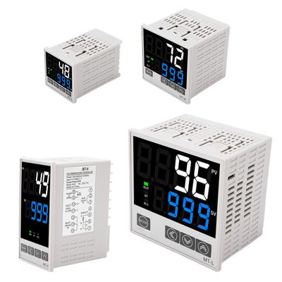 Интеллектуальный регулятор температуры PID типа KJEN, четырехвходовой интеллектуальный регулятор температуры, релейный твердотельный двойной выход