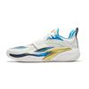New KAI 1 Anti Slip Wear Resistant Low Top Basketball Shoes Men's White Blue 112531110S-1