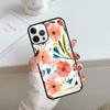 Чехол с тропическими цветами для iPhone 17 Air 13 12 14 15 16 Чехол для Apple Pro Max Plus