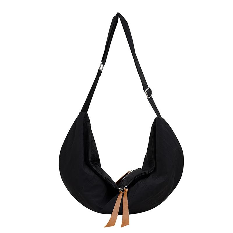 Женская сумка из прочного нейлона на молнии, повседневная, с внутренним отделением, сумка через плечо, сумка для швейных ниток