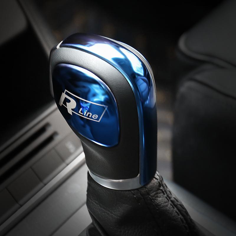 2026 Горячий Для VOLKSWAGEN VW Авто Стайлинг Ручка Переключения Передач Наклейка Набалдашник Чехол Для VW R Polo Golf 7 6 Bora Passat B5 B6 B7 Tigua