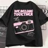 Kiss All The Time Cotton T Shirt For Unisex Summer Harrys Styles 2026 Y2k Basic T Shirts Crewneck Harajuku Tee Shirt Oversize Cheap