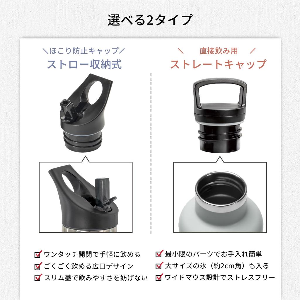 Vidory Вода Нержавеющая сталь Вакуумная Термо Спорт Газированная Легко положить Лед Соломинка Широкое Легко Легко Легко Идеально для Открытого воздуха Горы Каждый день