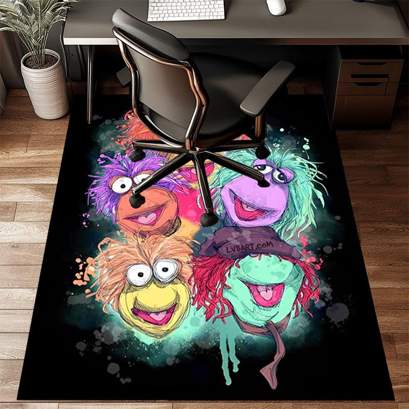 Muppet Show: Friendship Adventure Rug Office Floor Mat - Machine Washable for Bedroom, bedroom, livingroom, Room Decor Fan Gifts Christmas