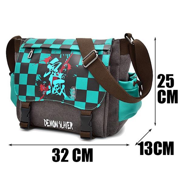 Аниме Demon Slayer Сумка-мессенджер ONE PIECE Школьная сумка Рюкзак