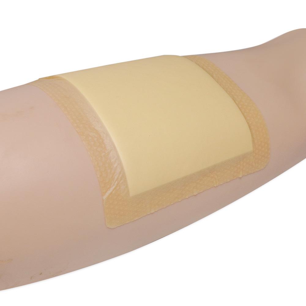 Elderly Anti-Pressure Sore: Self-Adhesive Silicone Gel Foam Dressing for Decubitus Ulcer Relief