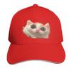 Scrunkly Cat Baseball Cap Outdoor Golf Running Hiking Summer Beach Travel Streetwear Hip Hop Trendy