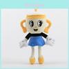 Очаровательная 9-дюймовая модель Мисс из игры Cuphead. Плюшевая фигурка Чалиса Мягкая набивная кукла для детей Подарок