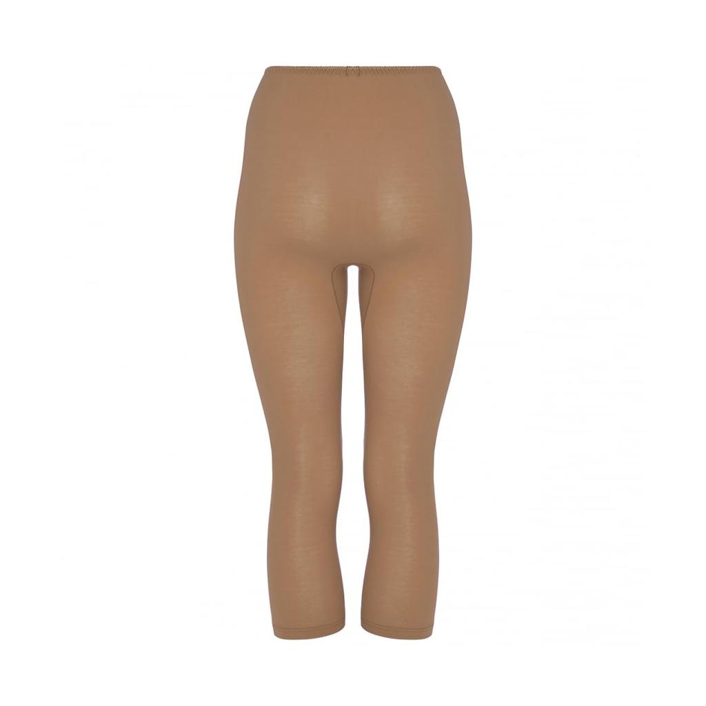 Triumph Warm Cotton Inner Length 00FI Size LL 100% 5380, 3/4 Bottoms, (Creamy Mocha),