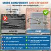 2-Pack Locking Cap Key Compatible with HVAC 410A/R22 | Compact Design. Easy to Carry & Store