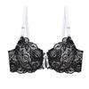Plus Size Lace Bras for Women Sexy Lingerie Super Push Up Brassiere Girl Deep V Women's Bralette Underwear