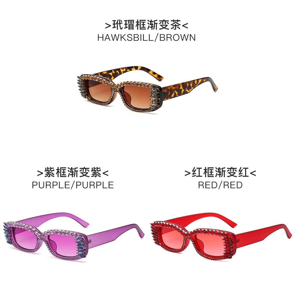 Fashion Square Pc Sunglasses With Uv400 Protection For Travel And Party