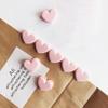 10Pcs Cute Plastic Pink Love Shaped Planner Clips Paper Clips Used For Books Stationery Clip School Office Supplies Planner Clip
