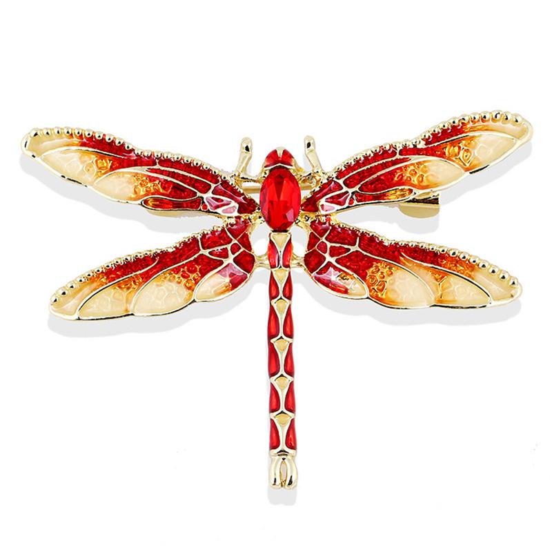 Charm Dragonfly Animal Brooch Pin Ladies Gift Jewelry