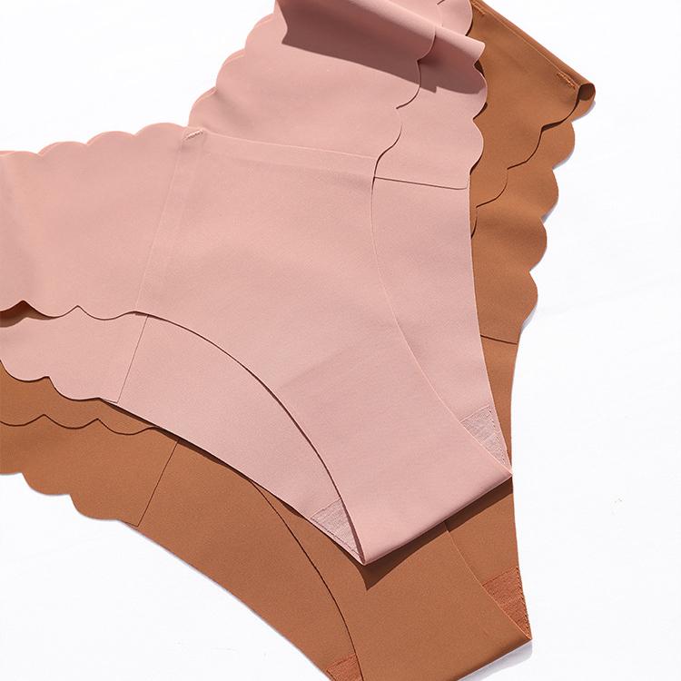 Женское модное нижнее белье с низкой талией V-образной формы, бесшовные спортивные трусы для йоги, ультратонкие мягкие женские трусики