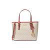 New Canvas Tote Bag, Shopping Bag, Shoulder Bag, Handbag Women's Vanilla White 35T9GTVT0B-TEA-ROSE-MLT