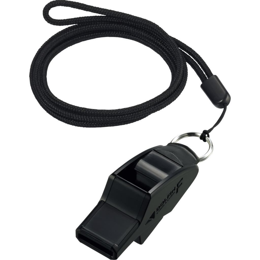 Molten Soccer Referee Whistle, Dolphin F, Black, RA0070-K