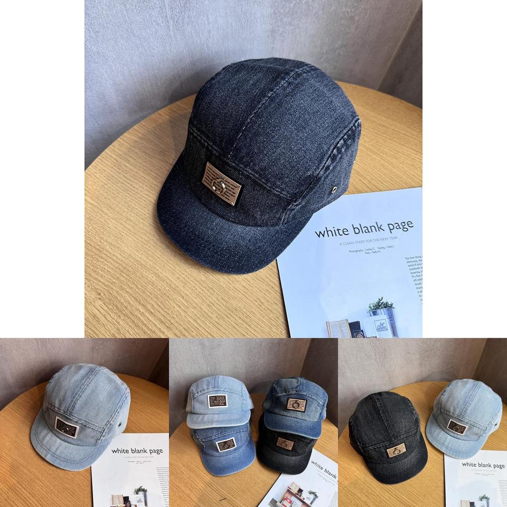 New Cotton Baseball Cap With Letter Embroidery And Sun Visor For Women And Teens