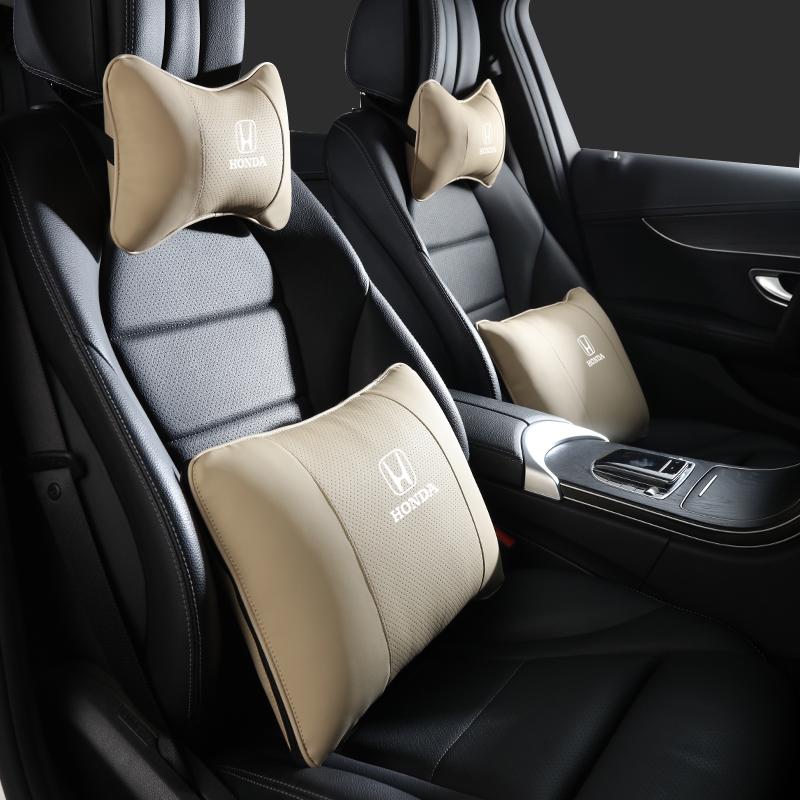 Набор подушек для подголовника и поясничной поддержки автомобиля Honda Accord CR-V Civic