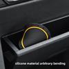 2pcs PVC For Opel Corsa Insignia LOGO OPC Line GTC Vauxhall Car Coaster Water Cup Anti-Slip Silicone Pads Interior Decoration