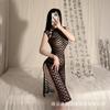 Sexy Spice Girl Cheongsam Split Split Lace Transparent Antique Uniform Temptation Suit Skinny Retro Qqny