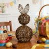 Hand-woven Bunny Easter Ornament
