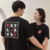 THE NORTH FACE Heart Collection Valentine's Day Collection T Shirt Unisex Black NF0A81MP-JK3