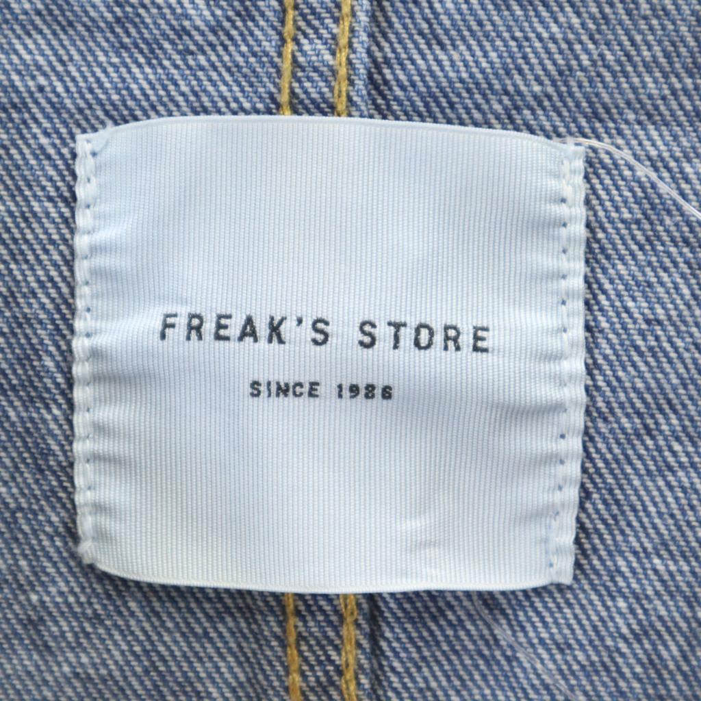 Неиспользованный FREAK'S STORE Джинсовый топ с лентой Best F Женский Б/У