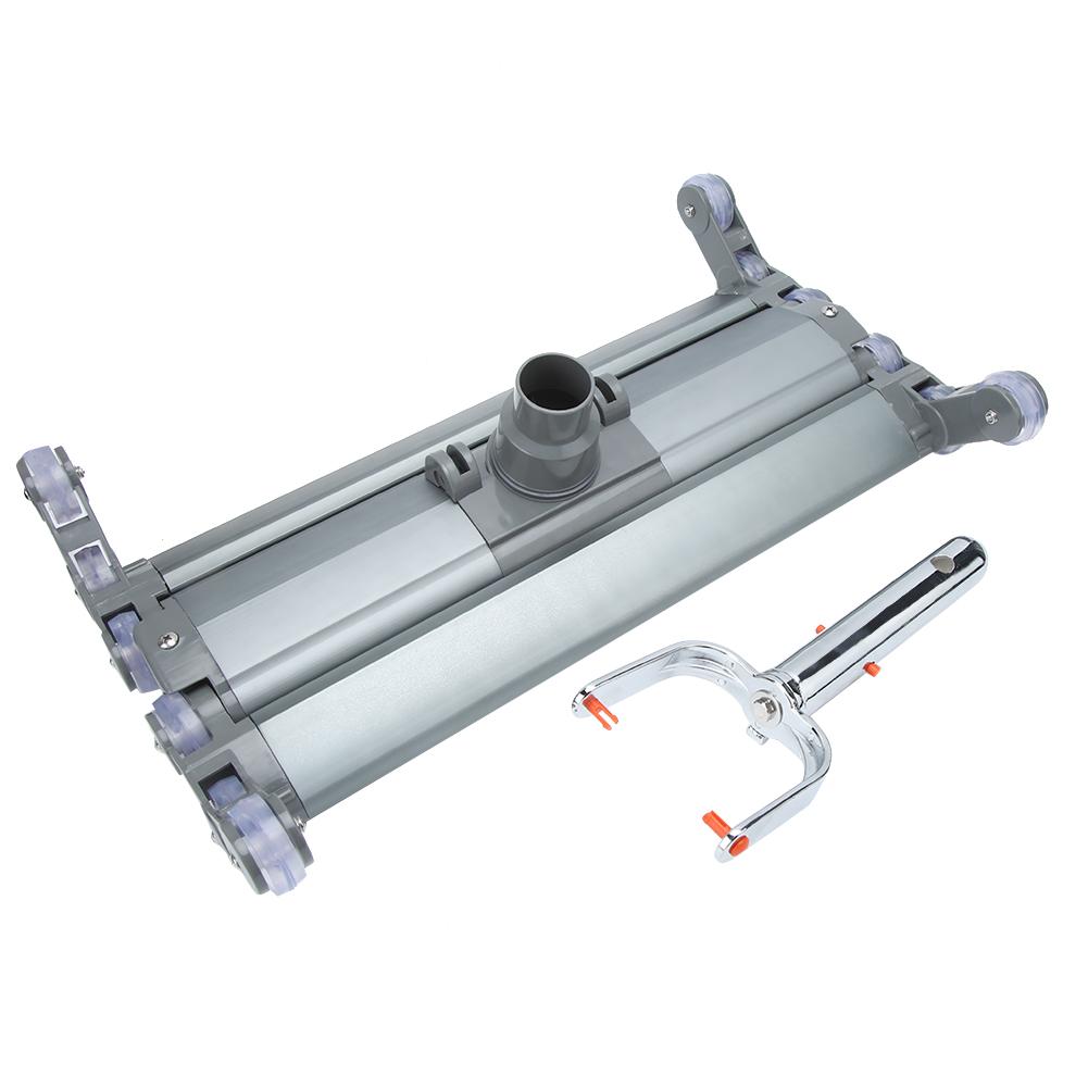 18in Aluminum Alloy Vacuum Suction Head Cleaner Swimming Pool Spa Cleaning Tool