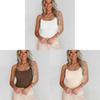 Sexy Y2k Knit Cami Top For Women With High Elasticity For Streetwear Fashion