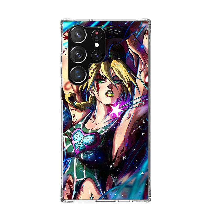 Чехол для телефона JoJo's Bizarre Adventure Джолин Куджо Для Samsung Galaxy S26 Ultra S23 S24 S25 Edge S20 FE S21 S22 Plus Мягкая печать Sh