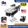 KF102 GPS Дрон 4K Профессиональная Двойная HD Камера 2-осевой Подвес Оптический Поток WIFI FPV Фотография Складной Квадрокоптер Игрушки Подарки