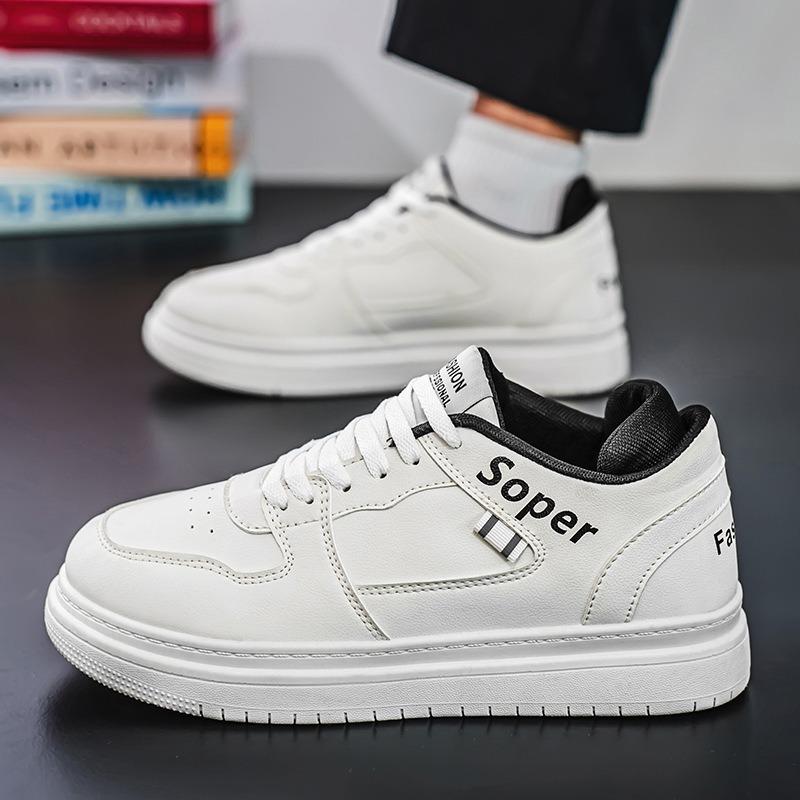 Весенняя мужская обувь новая дышащая маленькая белая обувь мужская трендовая универсальная платформа спортивная обувь повседневная обувь для скейтборда модная обувь