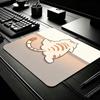 Funny Chubby Tabby Cat Back Mouse Pad Computer Office Game Table Mats Rubber Anti-slip Laptop Mousepads 40X45 Large Desk Pads