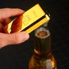 Magnetic Gold Bar Bottle Opener Realistic Gold Brick Style Beer Opener Decorative Metal Bar Tool for Home Bar Kitchen Use