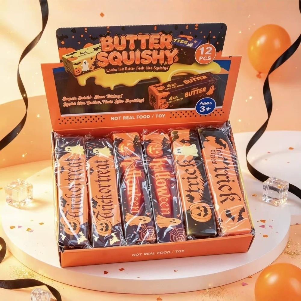 Soft Feel Butter Stick Squishy Toy Slow Rising Butter Stick Squeezing Toy Desk Gifts