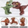 Новый сустав динозавра с кусанием пальцев, подвижный тираннозавр, имитация динозавра, модель игрушки