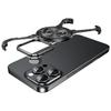 Минималистичный чехол Eary для Xiaomi 15 Pro с подставкой MagSafe, 360° вращающийся, безрамный алюминиевый металлический чехол, беспроводная зарядка