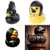 F26C Duckieville Duck Figure Rock Duck Statue to Bring Playfulness to Your Decors