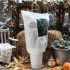 Frost Protection for Balcony Plants Winter Plant Cover, Drawstring Freeze Bag with Window, Non-woven Garden Shrub Guard Fabric Blanket Outdoor Potted